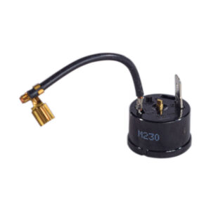 ELDEMEX ELECTRICA - TERMICO PROTECTOR 1/4HP T 0336-08 110V PLASTICO NEGRO