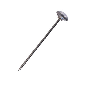 RWELL - TERMOMETRO ANALOGO DE BOLSILLO -40 A 70° B-1 NEGRO ACERO INOXIDABLE NEGRO
