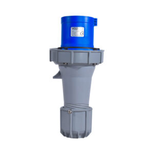 CLAVIJA INDUSTRIAL AEREA 63 AMP 3P+T IP67 AZUL 220V VCP