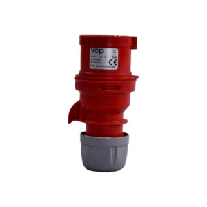 CLAVIJA INDUSTRIAL AEREA 16 AMP 3P+T IP44 ROJA 440V VCP