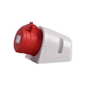 TOMA INDUSTRIAL 16AMP 3POLOS+TIERRA SOBREPONER ROJA 440V POLIAMIDA 6 ROJA VCP