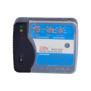 RWELL - PROTECTOR DE VOLTAJE EQUIPOS ELECTRICOS ENCHUFABLE V015-220V 220V PLASTICO NEGRO