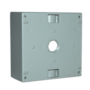 CAJA METALICA INTEMPERIE RATWEL 4X4 3 SALIDA 3/4"  BINSON